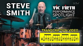 Steve Smith Drum Solo Transcription | Vic Firth Performance Spotlight