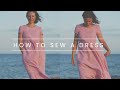 HOW TO SEW A DRESS | Indigo Dress by Tilly and the Buttons | Sew along | Intermediate level