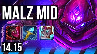 MALZAHAR vs HWEI (MID) | 51k DMG, Rank 14 Malz | VN Master | 14.15