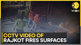 Rajkot Game Zone Fire: CCTV footage shows sparks from the welding at game zone | WION News