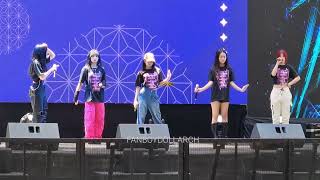 TURN UP (Soundcheck) - KAIA Fancam - 230319 A Wave PPOP Fest, Glorietta - Fan Boy Doll Arch