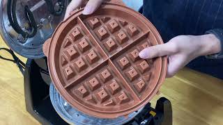 Hamilton Beach 26031 Belgian Waffle Maker: Unboxing & First Impressions #healthykitchen101