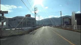 ＯＵ01【車窓倍速】熊野から 県道34号で 安芸津の国道185号へ　（広島県 2023.12.2)