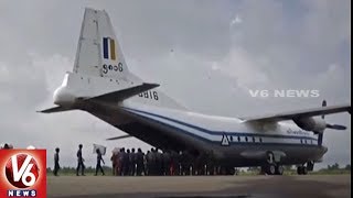 Wreckage Of Missing Myanmar Military Plane Is Found In Sea | V6 News