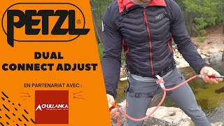 PETZL DUAL CONNECT ADJUST, longe spéciale alpinisme et grande voie