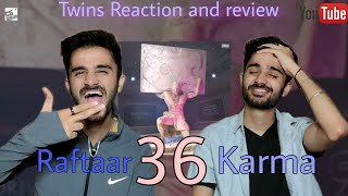 Twins react to 36 | RAFTAAR x KARMA | Hard Drive Vol.1 | IVreacts |