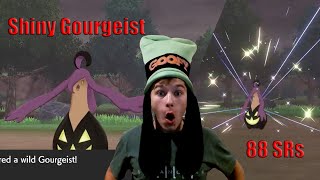 Shiny Gourgeist in 88 encounters! #711 in Pokémon Sword and Shield