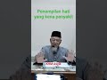 Penampilan orang orang yang hatinya kena penyakit. KHM Asyik