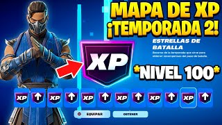 MAPA DE XP 🤩💥 COMO SUBIR DE NIVEL EN FORTNITE RAPIDO 🥳 MAPA XP O MAPAS DE XP FORTNITE TEMPORADA 2