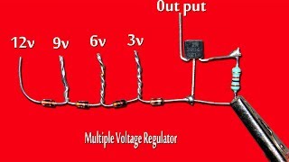 Simple Multiple Voltage Regulator