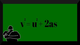 CAPE Physics: Deriving v^2 = u^2 + 2as