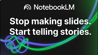 NotebookLM introducing Slide Decks