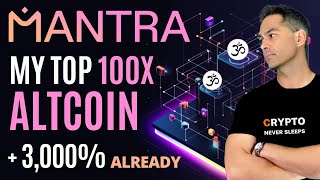 Mantra OM -  My TOP 100X ALTCOIN | BEST Crypto Staking Rewards | DeFi | MANTRA OM Price Prediction