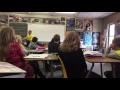 teacher dives out of window