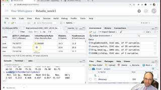 R Studio Video 5 - Summary Stats with R Studio with "NA" errors and/or Missing Data