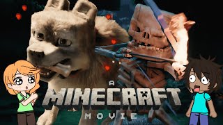 Steve & Alex Reacts To A Minecraft Movie Official Trailer - MASSIVE IMPROVEMENT!