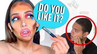 I DID MY MAKEUP HORRIBLY TO SEE HOW MY HUSBAND WOULD REACT | Mar