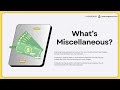 miscellaneous expenses overview budgethow