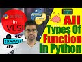 Python Function Types Explained with Practical Code Examples !