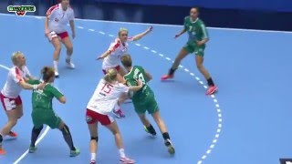 Hungary VS Denmark 22nd IHF Women's Handball Championship 2015 Preliminary round