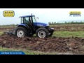 รถแทรกเตอร์ นิว ฮอลแลนด์ new holland tractors รุ่น ts6 ติดตั้ง ไถกลบวัชพืช งานอ้อย by apam