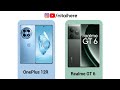 OnePlus 12R VS Realme GT 6 Full Comparison #youtubeshorts #youtube #ytshorts #Comparison #realme