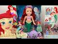 25 Mins 10 Disney The Little Mermaid Toy Collection Unboxing Review ASMR