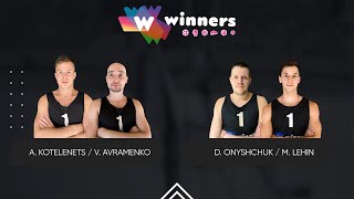 Winners Beach Volleyball. Men. A. Kotelenets / V. Avramenko - D. Onyshchuk / M. Lehin  21.01.2025