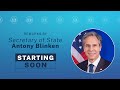 Secretary Blinken testifies before the Senate Committee  - 2:30PM