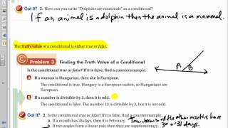 Geometry Chapter 2-2 Conditional Statements