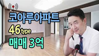 김해 진영아파트 매매 진영코아루아파트 대형 46형 저층 매3억 급매