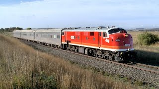 42103 With ARTC AK Track Test Carriages (11/6/2021) - PoathTV Australian Trains \u0026 Railways