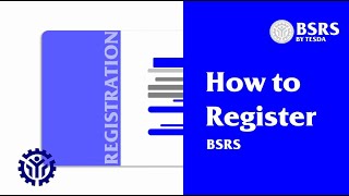 How to register in BSRS (Account Creation)