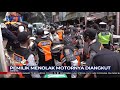 Puluhan Motor Diangkut Petugas, Penertiban Parkir Liar, Berlangsung Ricuh - SIP 25/04