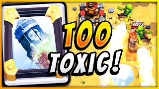 CRAZY MIRROR ROCKET CYCLE JUST BROKE CLASH ROYALE!