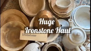 Huge Ironstone Haul \u0026 Shop Along with Me in Illinois