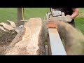 Experience Chainsaw Milling in Real Time: Stihl MS 661 & Logosol F2+