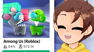 the BEST AMONG US games in Roblox!