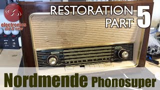 Nordmende Phonosuper radio restoration - Part 5. Restoration done!