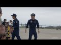 【4k】松島基地航空祭2024　飛行終了　エンジンストップ～ウォークバック　敬礼