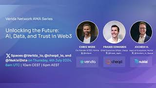 Exploring the Future of Web3 and Data Sovereignty with Nuklai, Cheqd, and Verida