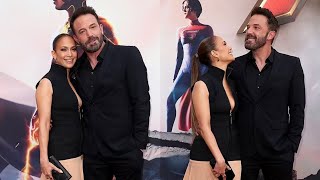 Jennifer Lopez and Ben Affleck together attend 'The Flash' premiere in good spirits