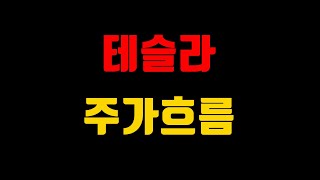 테슬라와 미국시장의 최근 주가흐름을 보자