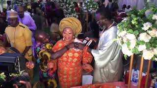 MAMA EREKO HAVING QUALITY TIME AS SHE HONORS ZAINAB BAKARE AT MOVIE PREMIERE