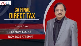 Capital Gains | CA Final Lecture 66