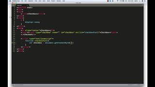 Checkbox With pure Javascript