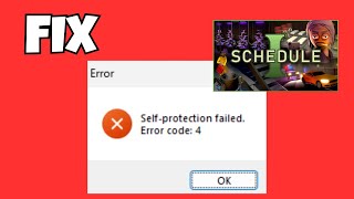 Self Protection Failed Error Code 4 Schedule 1 Fix | How to Solve Self-Protection Module Error