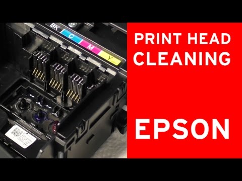 How To Clean Clogged Or Blocked Epson Print Head Nozzles The Easy Way ...