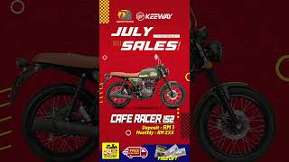 Keeway Cafe Racer 152 on SALE 🔥 #keeway #caferacer #sale #fyp #darmamotor