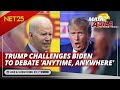 Trump challenges Biden to debate 'anytime, anywhere' | Mata Ng Agila International